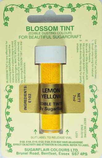 Sugarflair Edible Dusting Colour Lemon Yellow